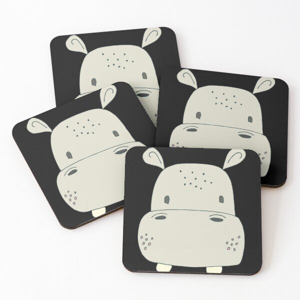 Item preview, hippopotamus funny designed and sold by Veki5.