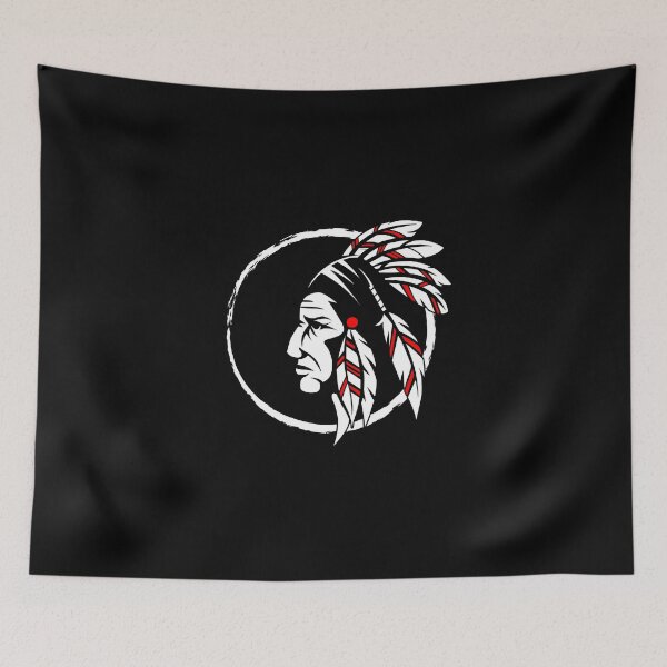 Item preview, Red Indian Man Design designed and sold by anjanaartz.