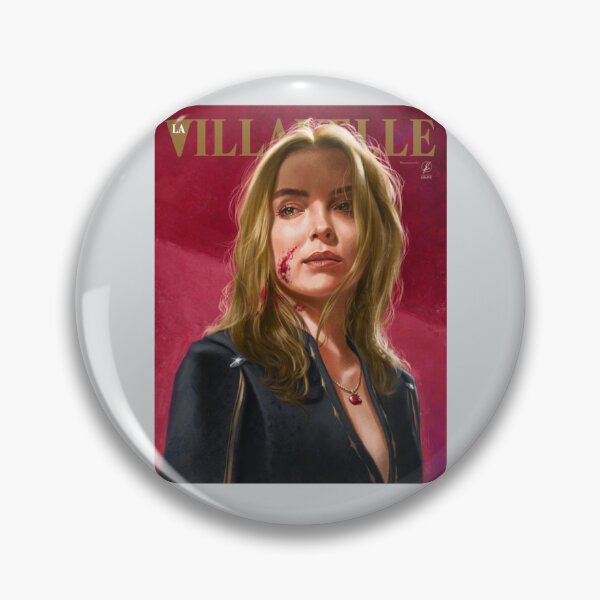 Item preview, Villanelle Painted Portrait Premium  designed and sold by GrootHan.
