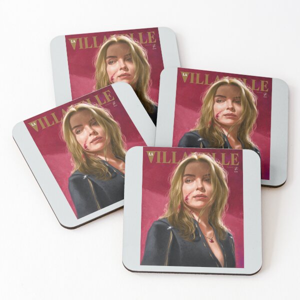 Item preview, Villanelle Painted Portrait Premium  designed and sold by GrootHan.