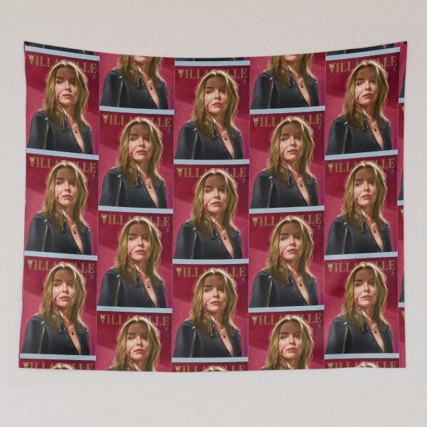 Item preview, Villanelle Painted Portrait Premium  designed and sold by GrootHan.