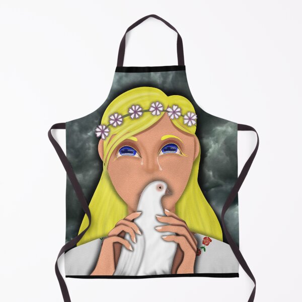 Item preview, Ukrainian girl with peace dove - Together for Ukraine designed and sold by Milamara.