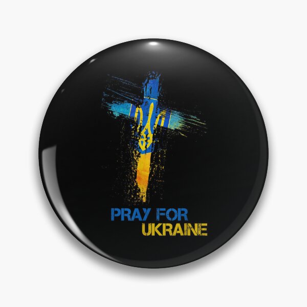 Item preview, Pray For Ukraine God Bless Ukraine Ukrainian Flag  designed and sold by jeanniec55.