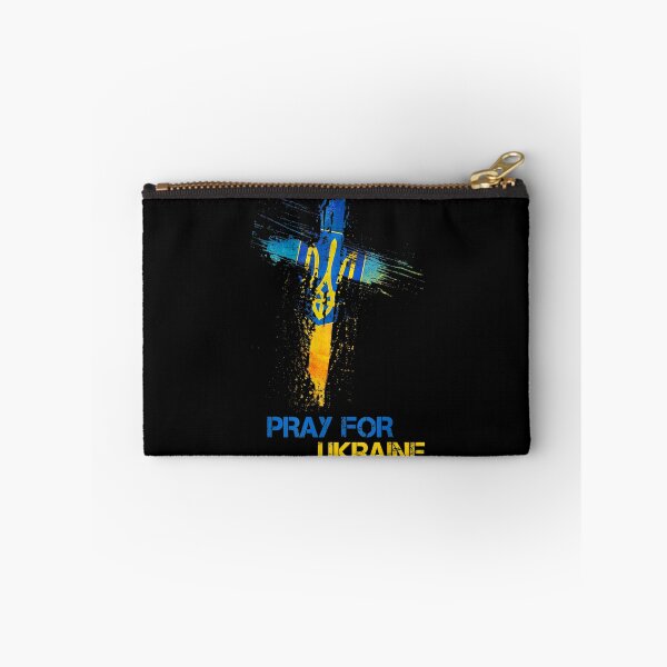 Item preview, Pray For Ukraine God Bless Ukraine Ukrainian Flag  designed and sold by jeanniec55.