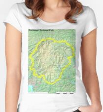 Dartmoor National Park Fitted Scoop T-Shirt