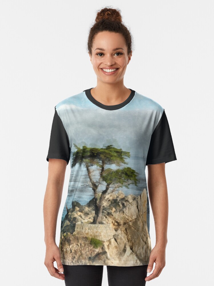 lone cypress solid mock neck shirt