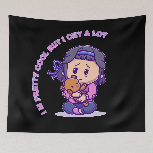 Item preview, I'm Pretty Cool but I Cry a Lot designed and sold by capotees.