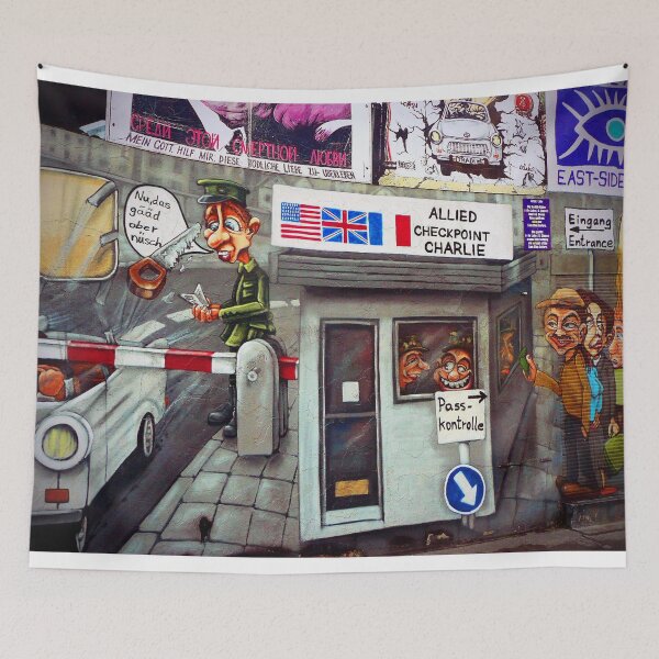Item preview, Berlin Wall Graffiti Artwork Street Art Germany designed and sold by AndyEvansPhotos.