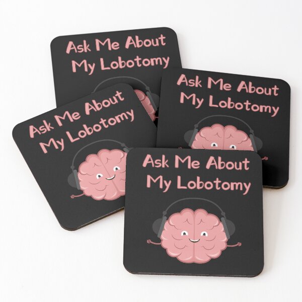 Item preview, Ask me about my lobotomy brain is listening designed and sold by xdashu.