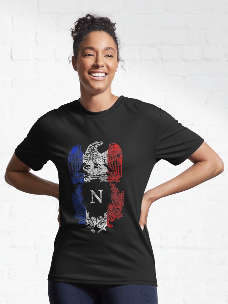 Napoleon Bonaparte Eagle French Flag Napoleonic War History  Active  T-Shirt for Sale by jeanniec55