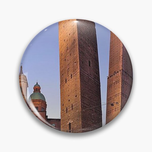 Item preview, 2  Medieval Towers, Bologna Italy, Old Architecture, Leaning Towers, Asinelli,  Garisenda,  designed and sold by Nostrathomas66.