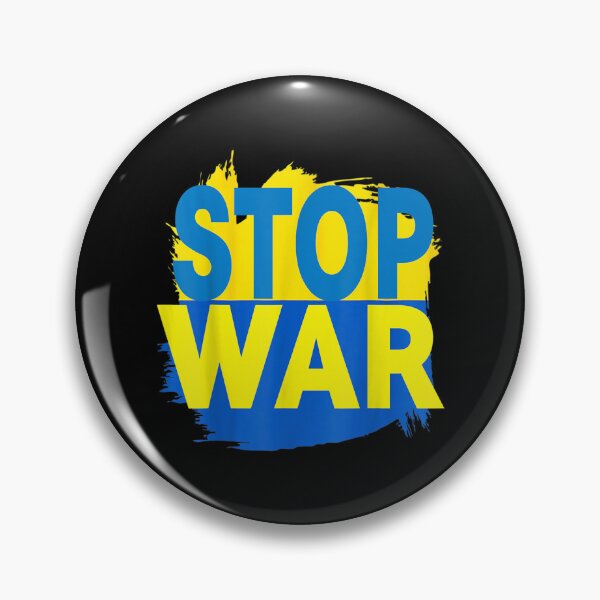 Item preview, I Stand With Ukraine Stop War Support Ukrainians  designed and sold by jeanniec55.