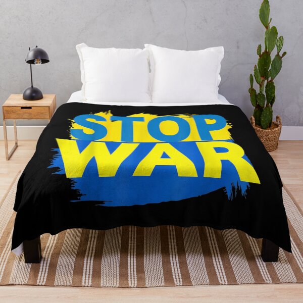 Item preview, I Stand With Ukraine Stop War Support Ukrainians  designed and sold by jeanniec55.