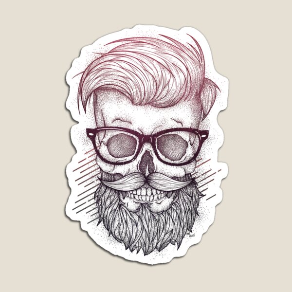 Hipster is Dead Magnet