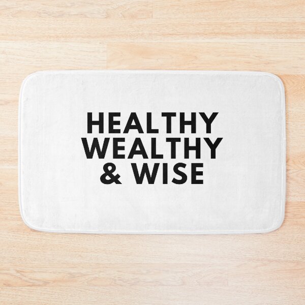 Item preview, Healthy Wealthy & Wise designed and sold by stickercircle.