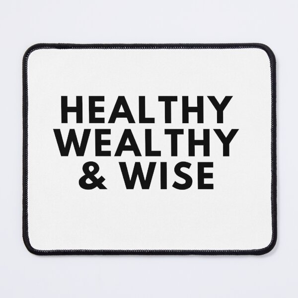 Item preview, Healthy Wealthy & Wise designed and sold by stickercircle.