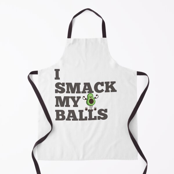 Item preview, I smack my balls avacado funny designed and sold by karibenart.