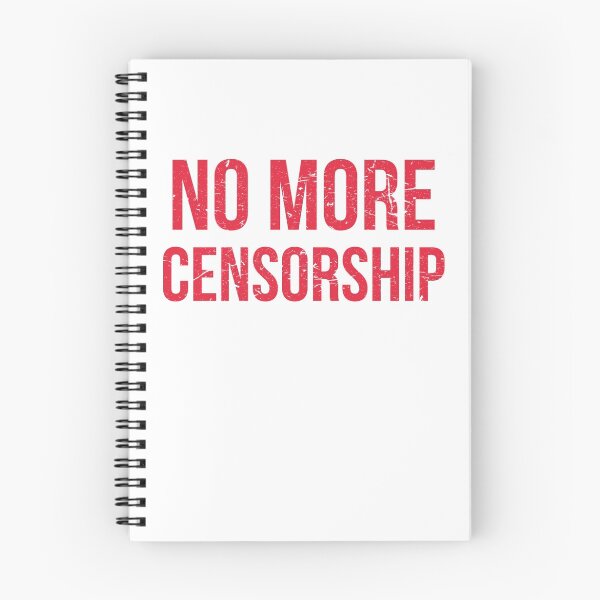 Item preview, No More Censorship Free Press Shirt USA Anti-Censorship designed and sold by everfreshtees.