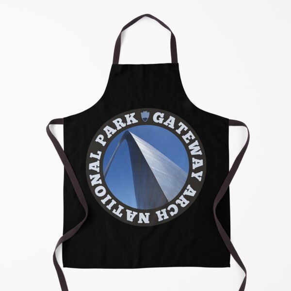 Item preview, Gateway Arch National Park Circle Sticker designed and sold by lewisnash6.
