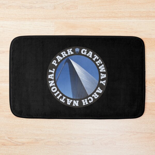 Item preview, Gateway Arch National Park Circle Sticker designed and sold by lewisnash6.