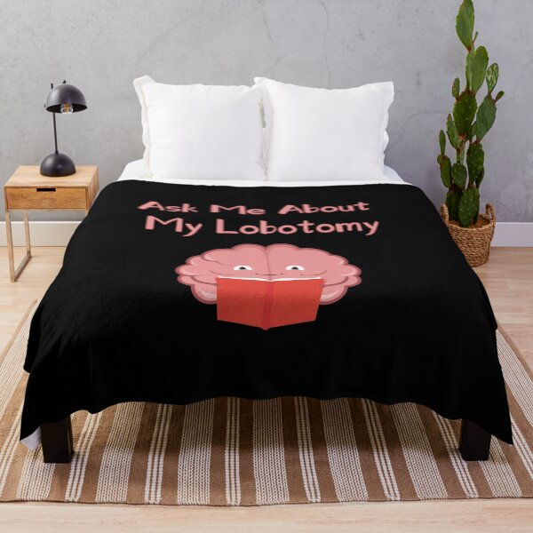 Item preview, Ask me about my lobotomy brain is reading designed and sold by xdashu.