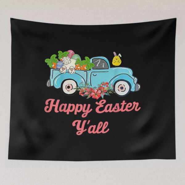 Item preview, Vintage Easter Truck Bunny Eggs Truck With Egg Hunting  designed and sold by jeanniec55.