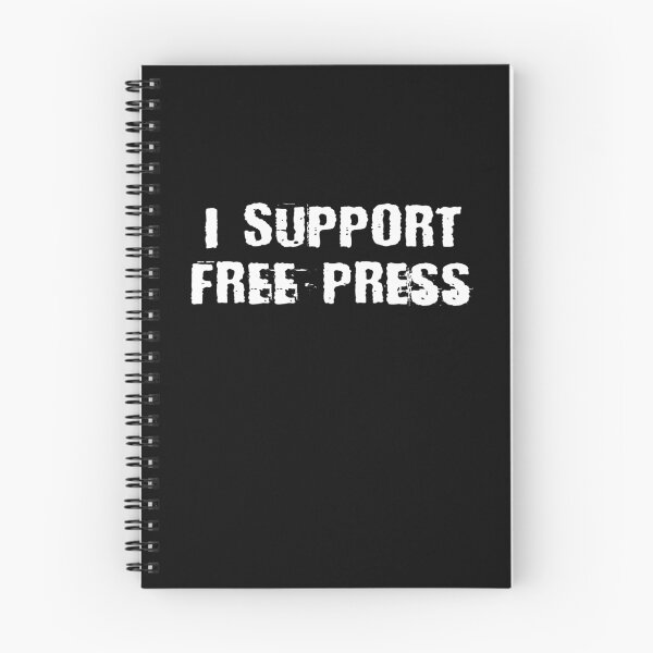 Item preview, I Support a Free Press Shirt Anti-Censorship USA Tee designed and sold by everfreshtees.