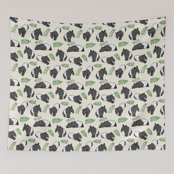 Item preview, Funny Tapir Pun For Malayan Tapir Lovers - Sleepy Animal Pun - Tapir Art designed and sold by plan-t-b.