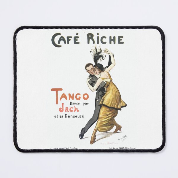 Item preview, Cafe Riche - Vintage Dance Poster Art designed and sold by RickE.