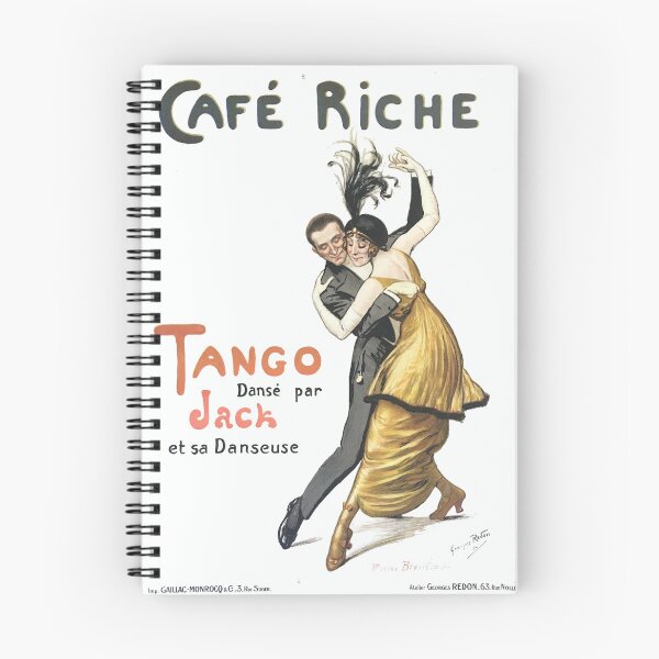 Item preview, Cafe Riche - Vintage Dance Poster Art designed and sold by RickE.