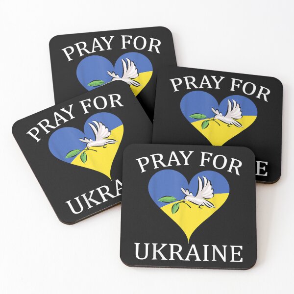 Item preview, Pray For Ukraine Solidarity Peace Heart  designed and sold by jeanniec55.