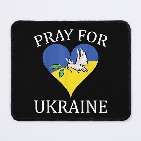 Item preview, Pray For Ukraine Solidarity Peace Heart  designed and sold by jeanniec55.