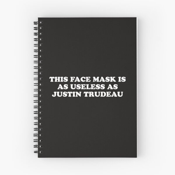 Item preview, This face mask is as useless as Justin Trudeau   designed and sold by Pyramidappa.