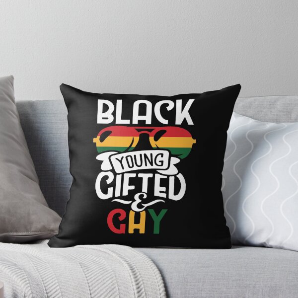 Item preview, Black Young Gifted and Gay LGBT Pride Love BHM designed and sold by Dressed For  Duty.