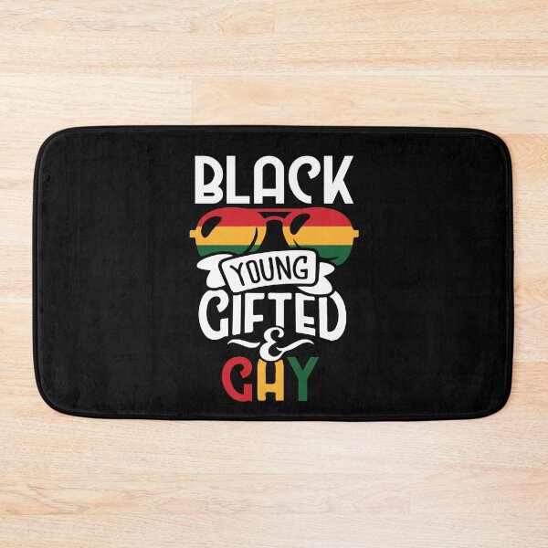 Item preview, Black Young Gifted and Gay LGBT Pride Love BHM designed and sold by Dressed For  Duty.