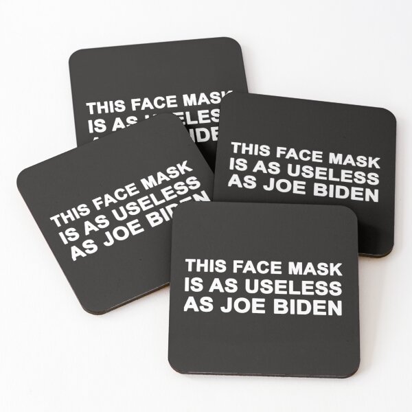 Item preview, This Face Mask is as Useless as Joe Biden Long    designed and sold by Pyramidappa.