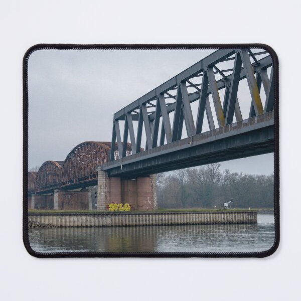 Item preview, Rhine bridge near Rastatt designed and sold by OskiOnTour.