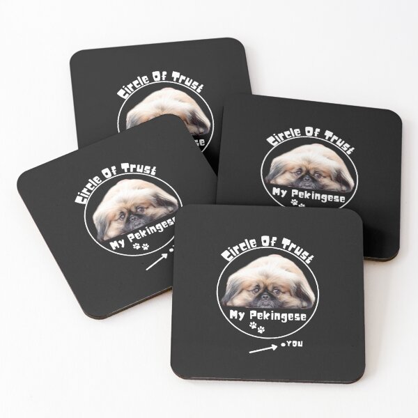 Item preview, Pekingese Circle Of Trust - Pekingese Dog Lover Fun Graphic - Fun Pekingese Gifts  designed and sold by PDesigns69.