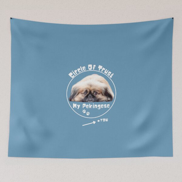 Item preview, Pekingese Circle Of Trust - Pekingese Dog Lover Fun Graphic - Fun Pekingese Gifts  designed and sold by PDesigns69.