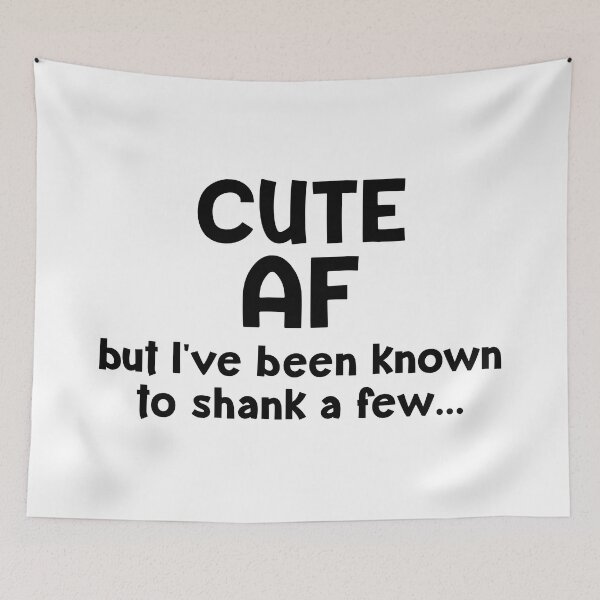 Item preview, Cute AF designed and sold by Moeez Javed.