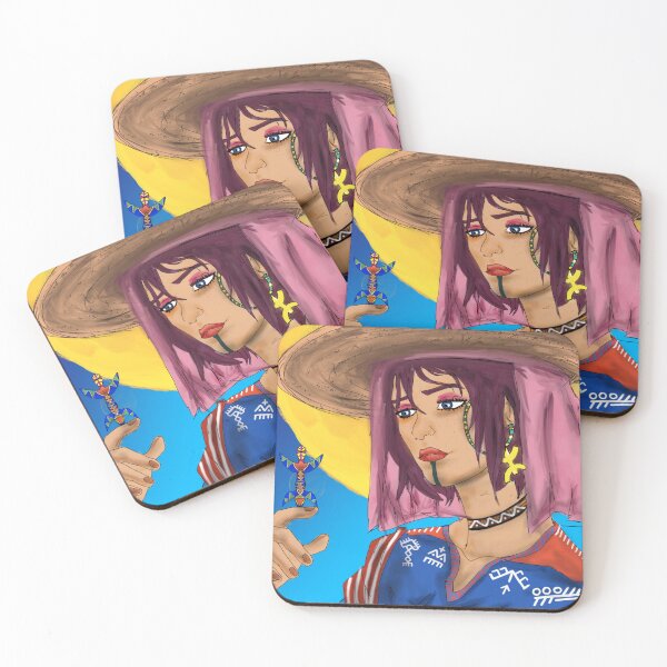 Item preview, Kabyle Amazigh woman portrait berbere arif vibes designed and sold by azghari.