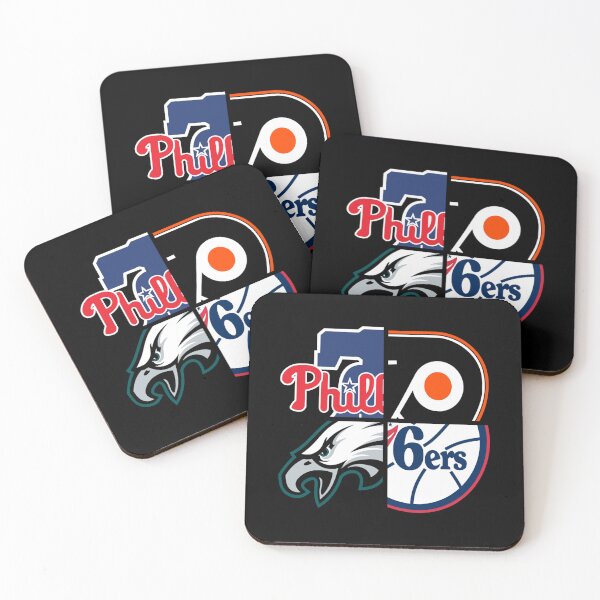 Item preview, Philadelphia Sports Quad Sticker designed and sold by rollinsale.