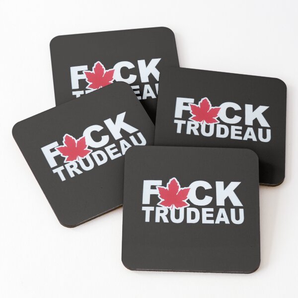 Item preview, Fuck You Trudeau    designed and sold by Pyramidappa.