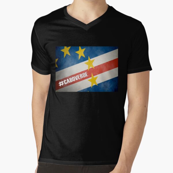 #CABOVERDE T-shirt col V