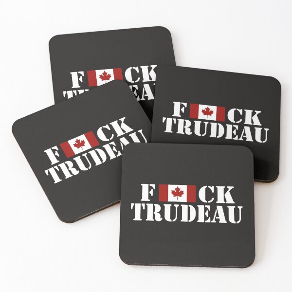 Item preview, Fuck Trudeau white designed and sold by Pyramidappa.