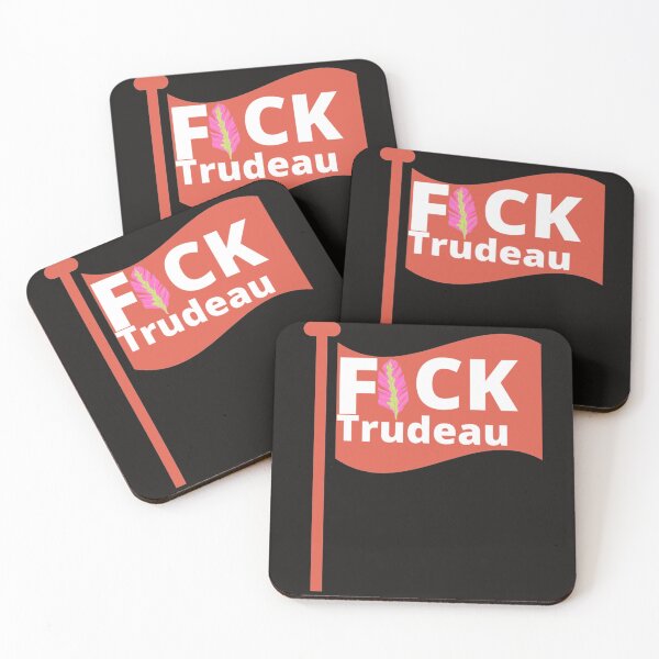 Item preview, Fuck Trudeau Flag     designed and sold by Pyramidappa.