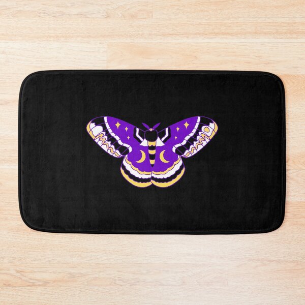 Item preview, Subtle Nonbinary Pride Flag, Aesthetic Discreet Enby Moth, LGBTQ designed and sold by SweetestPrints.