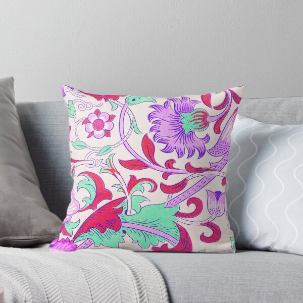 Item preview, Purple Red Turquoise Floral Lodden Pattern designed and sold by fowons.