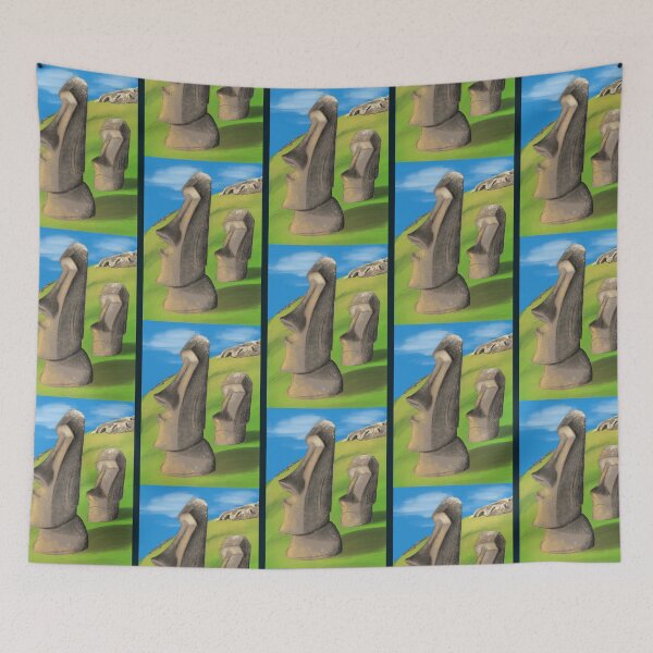 Item preview, Moai statues   designed and sold by PressShana.