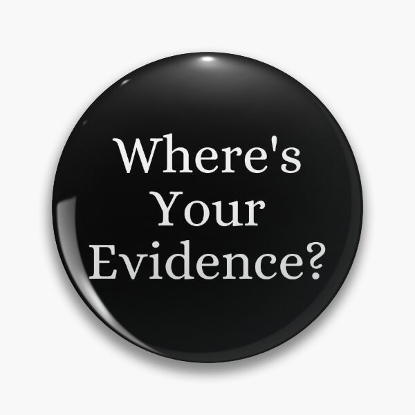 Item preview, Where's Your Evidence? designed and sold by ForensicMinds.